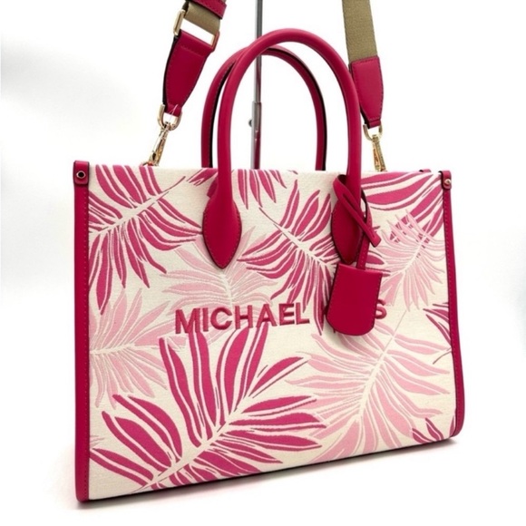 Michael Kors Medium Mirella Tote Bag
Electric Pink Multi Leather - Picture 3 of 11